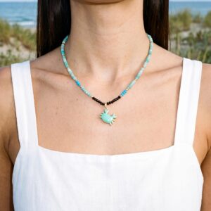 Minimalist Necklace (Natural Stones)